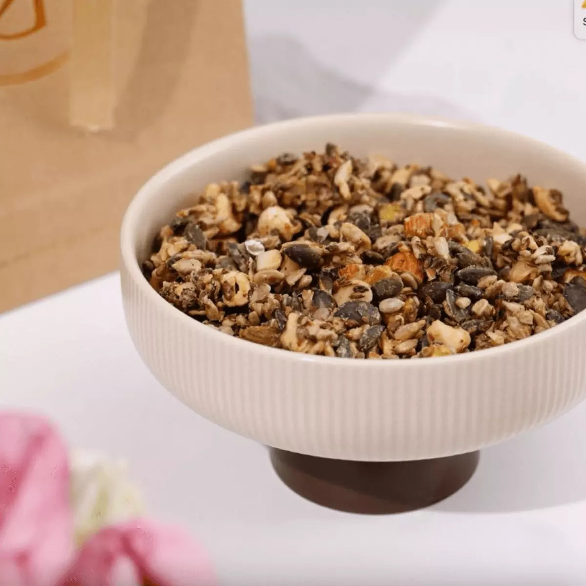 gurr crumble nutty jaggery snack healthy granola alternative uk